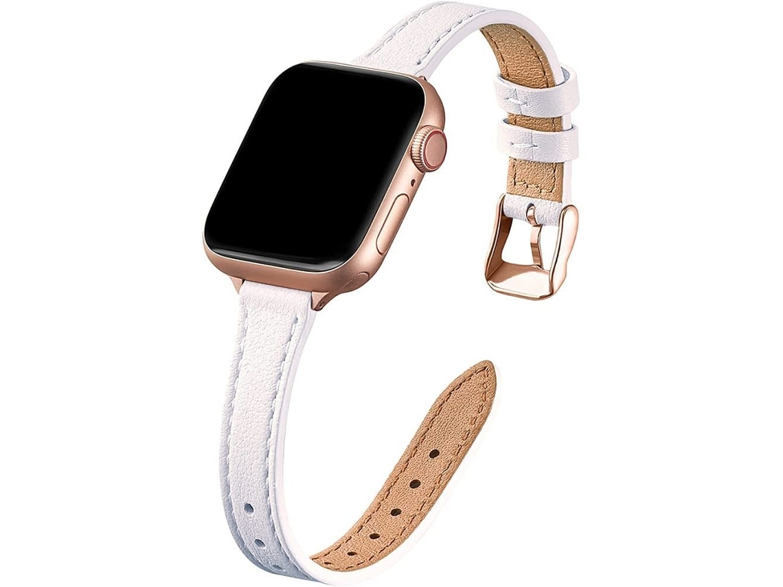 Correa duradera para Apple Watch, cuero premium con diseño aerodinámico único, hebilla de acero inoxidable para Series 10, 9, 8, 7, 6, 5, 4, 3, 2, 1