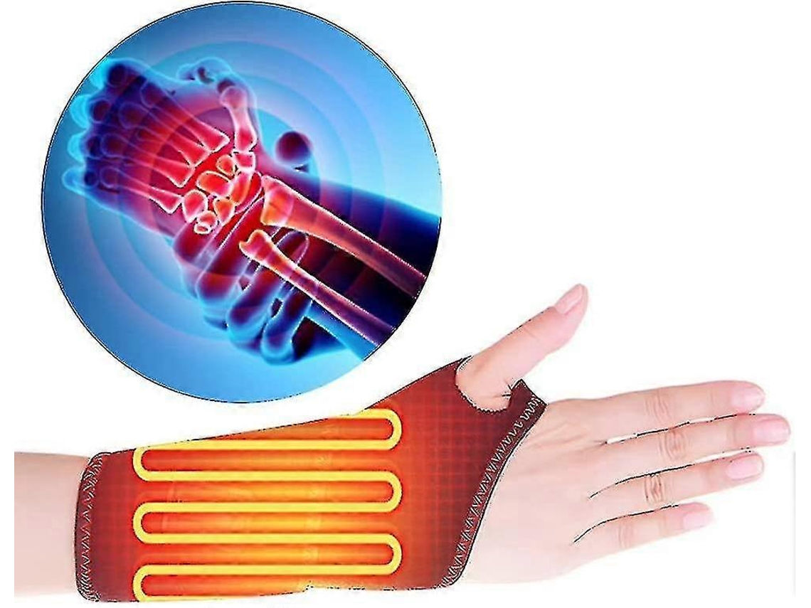 Rebe-faja Calefactora Para Muñeca Con 3 Niveles De Temperatura, Calentador Eléctrico Usb Para Terapia Y Alivio Del Dolor