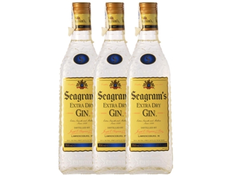 Gin SEAGRAM'S Seagram's Extra Dry Gin (0.7 L - 3 unidades)
