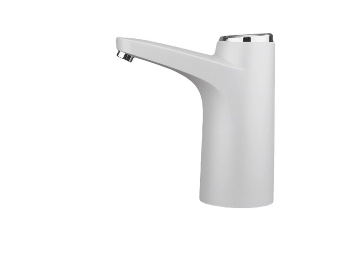 Dispensador De Água Elétrico Bomba De Garrafa De Água Portátil Carregamento Usb Com Interruptor De Desligamento Automático Branco GERTIZ