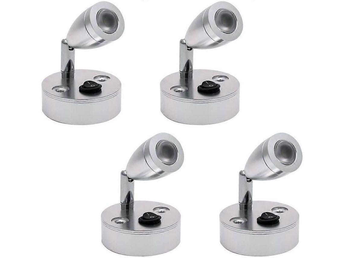 Rebe-lámpara De Lectura Led 3000k Para Rv Caravana Barco, 180 Rotación, Instalación Fácil, 3w, Interruptor Independiente