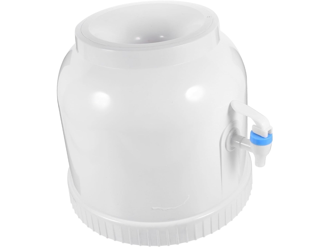 Dispensador de agua fría de sobremesa con soporte para botella, ideal para el frigorífico. SFUSHOS
