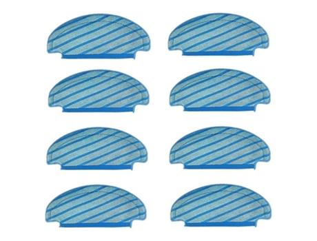 Pano de limpeza lavável para ecovacs deebot ozmo 950 ozmo 920 8 peças