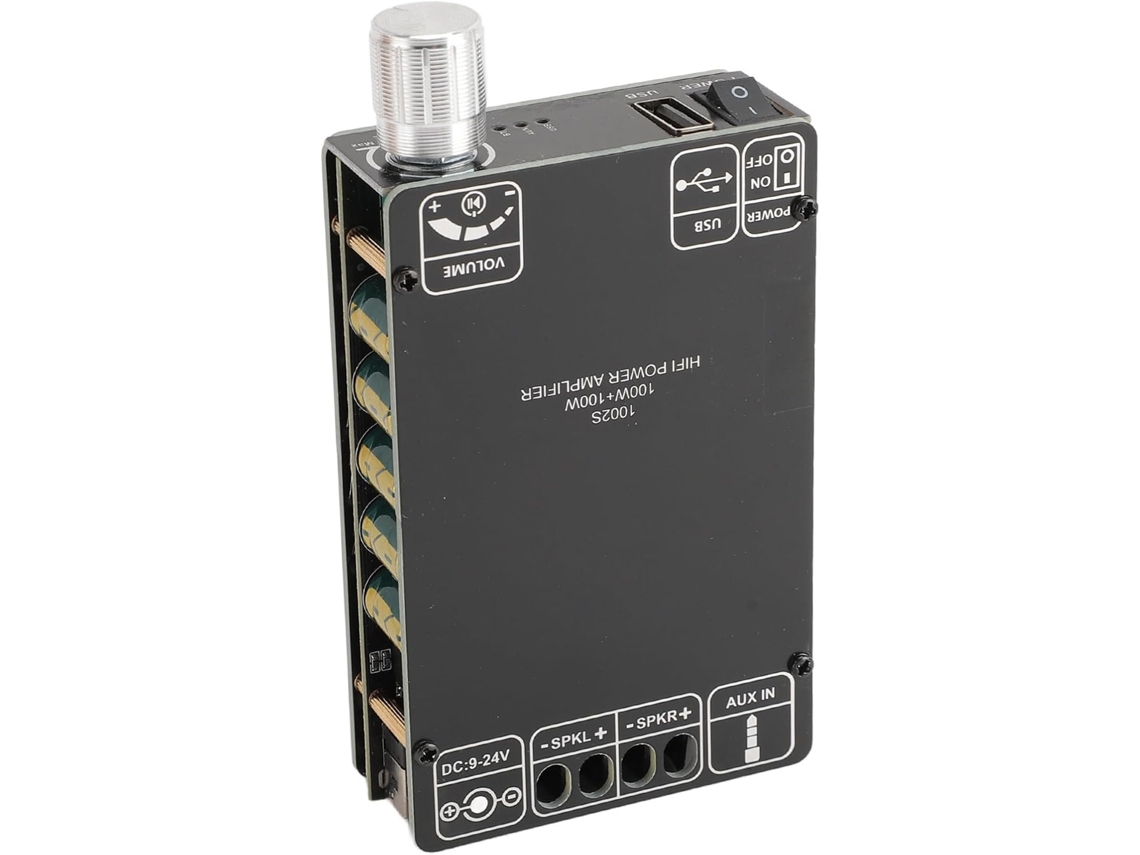 Placa Amplificadora De Doble Chip Tpa3116d2 100w Plus 100w, Compatible Con