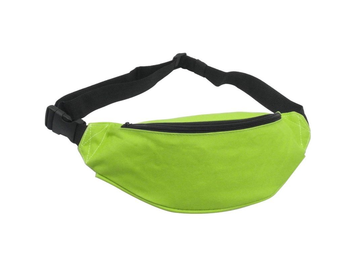 Riñonera Unisex Para Hombre Y Mujer, Estilo Deportivo Versátil Con 2 Cremalleras Y Cinturón Ajustable, Color Verde.