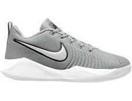 Zapatillas NIKE Team Hustle Quick 2 GS Tejido, Cuero natural Niños (38.5 - Gris)