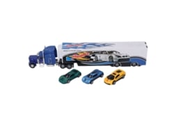 Juego De Transporte De Juguetes Para Niños Con 3 Coches, Aleación De Metal, Regalo De Cumpleaños