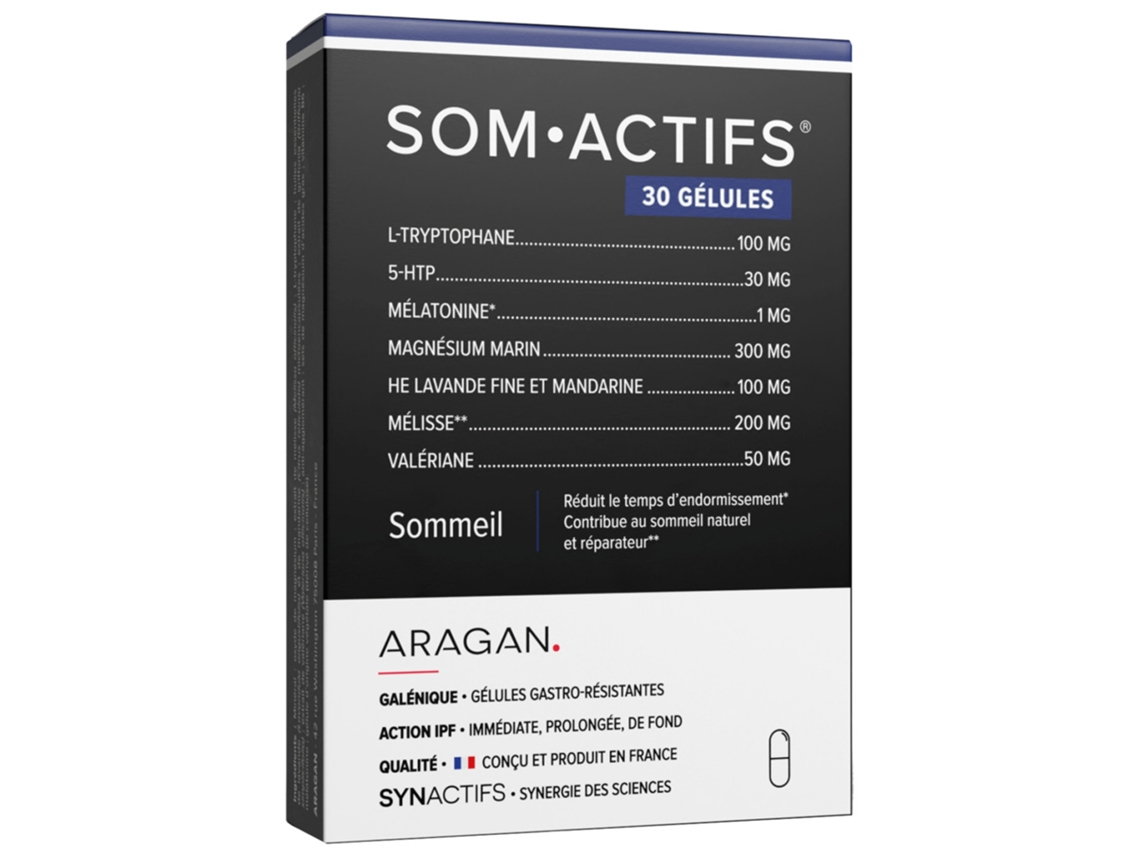 Somactifs 30 Cápsulas ARAGAN