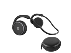 (negro Con Bolsa) Auriculares Bluetooth 5.0 A6, Plegables, Con Micrófono Y Asistente Virtual.