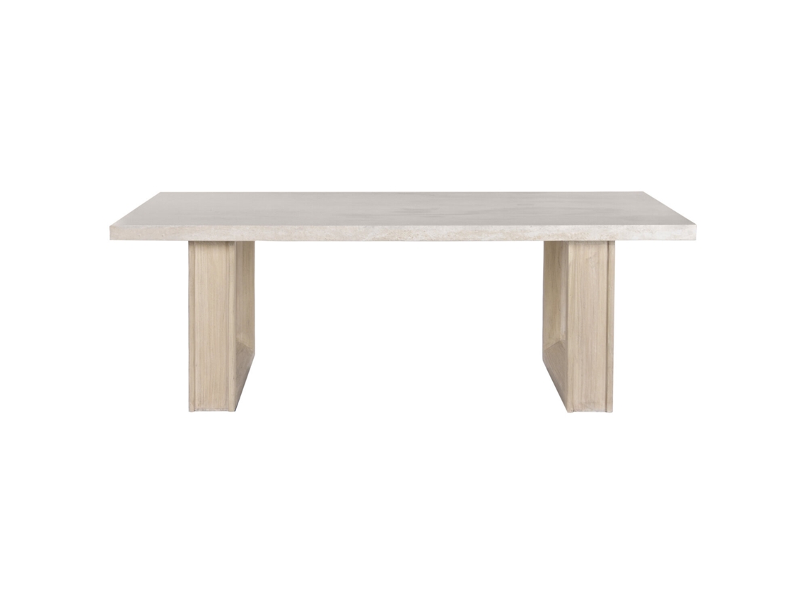 Mesa Comedor Olmo Marmol Travertino 220x100x76cm