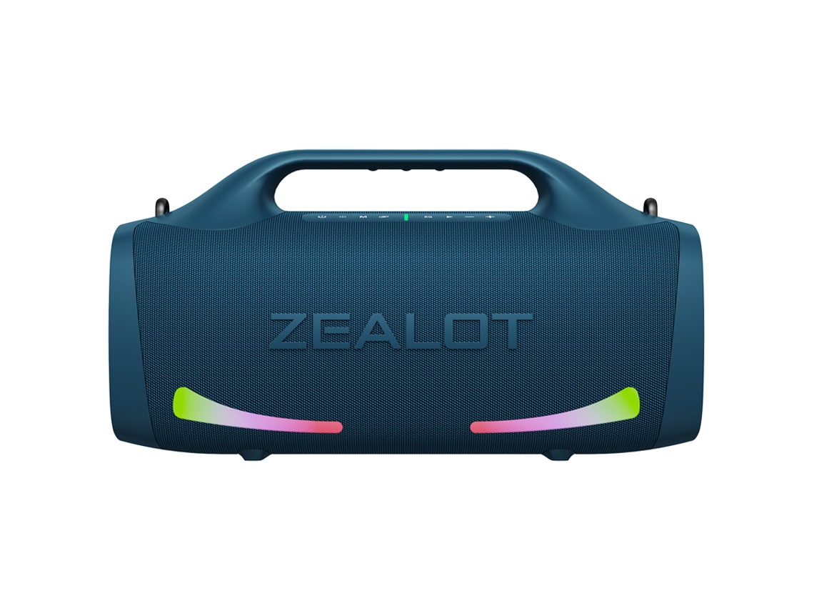 Altavoz Bluetooth portátil MDUG de alta potencia, 100 W, equipado con Bluetooth 5.3, color azul