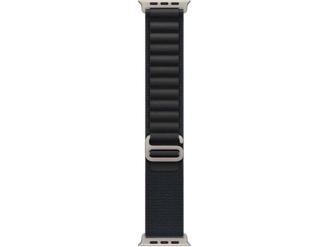 Pulsera APPLE Alpine Loop Natural Titanium Apple Watch 49 mm (L - Negro)