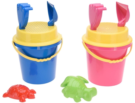 Juego de Cubos de Playa para niños 5 Accesorios EDM