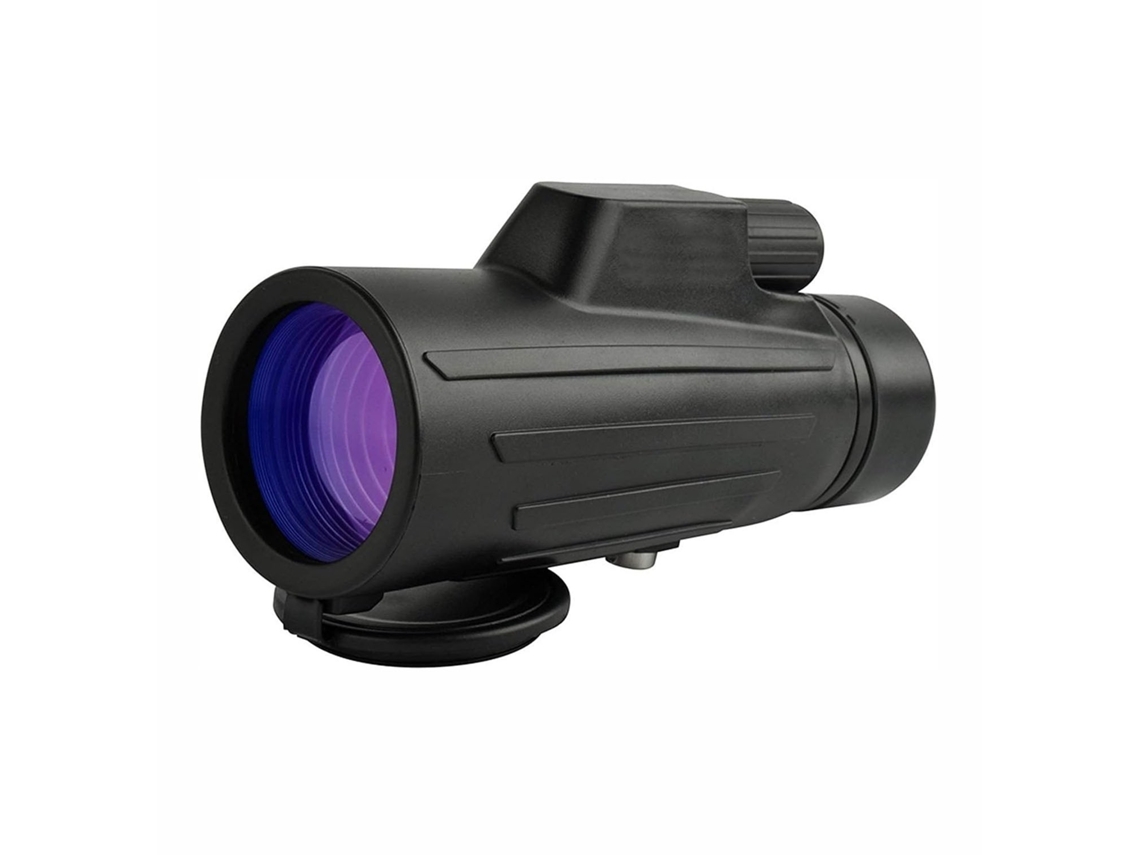 Telescopio monocular JYTGALX 10x42, binoculares, buscador óptico para observación de aves al aire libre (negro)