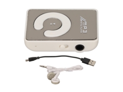 Reproductor De Mp3 Mini Portátil Ligero Con Ranura Para Tarjeta De Memoria Back Clip Player