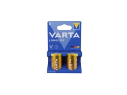 Pila alcalina Varta de larga duración C LR14 de 1,5 V (blíster de 2)