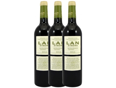 Vino Tinto LAN Lan Xtreme Ecológico Rioja Crianza (0.75 L - 3 unidades)