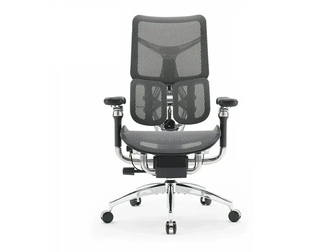 SIHOO Doro S300: Silla ergonómica con reposabrazos 6D, soporte lumbar dinámico, suspensión de impacto y certificación BIFMA/SGS. Negro.