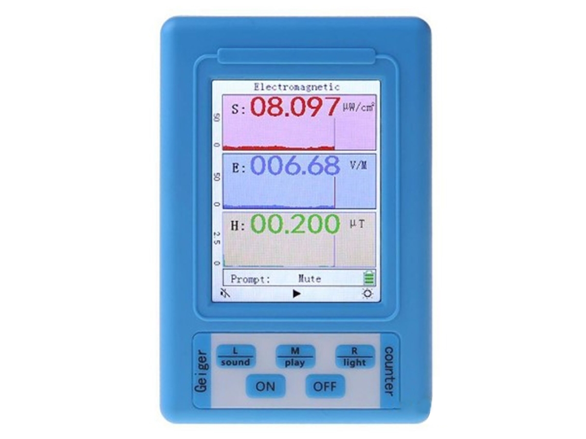 Medidor De Radiación Electromagnética Sensible Y Preciso, Detector Abs Portátil Para Teléfonos, Ordenadores Y Cables De Alta Tensión.