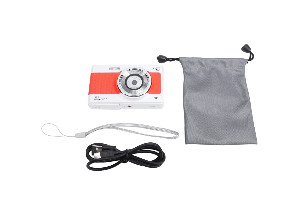 Cámara Digital 56mp Hd 1080p Pantalla 2.8 Pulgadas 8x Zoom Autofoco Compacta Para Niños Adolescentes Estudiantes