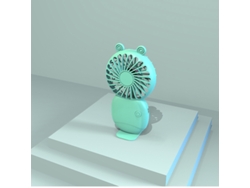 (verde)usb Recargable Portátil Ventilador - Pequeño Portátil Mini - Dormitorio Escritorio Regalo - Mute