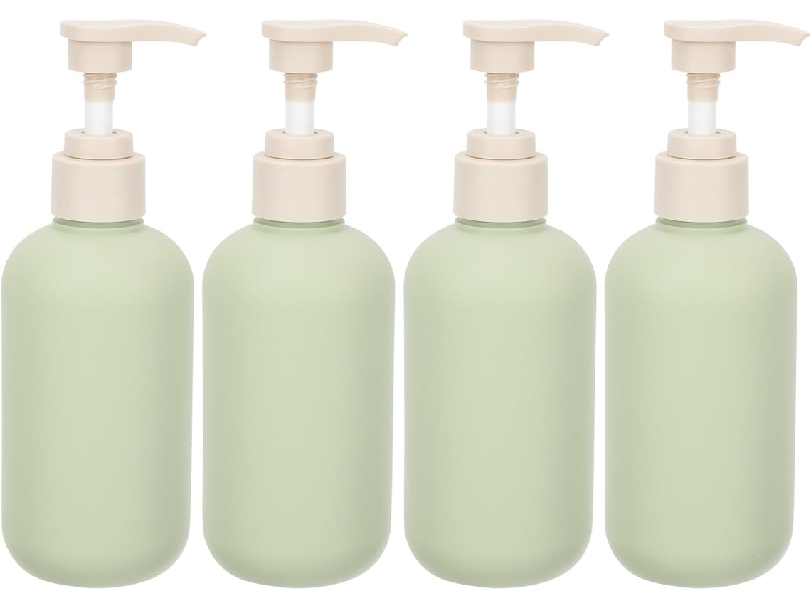 Dispensadores De Loción Delicate Detail, Paquete De 4, 200 Ml, Plástico.