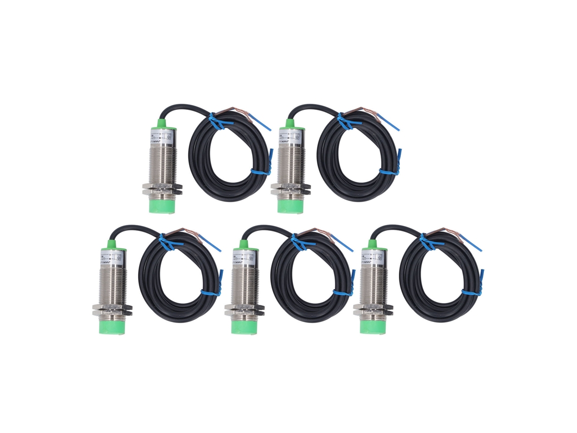5 Interruptores De Proximidad Inductivos Lj24a3 10 J Ez De 2 Cables No 90-250 Vca Con Sensor Para Máquinas Herramienta