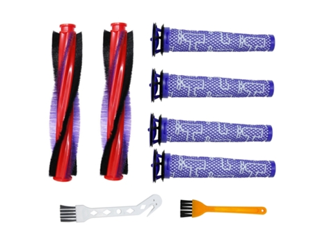 Piezas de prefiltro de barra de cepillo de rodillo de cerdas de 18,5 Cm para aspiradora inalámbrica Dyson V6 Animal Fluffy Dc59 Dc62 Sv03 Sv073
