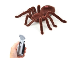 Ats-juguete De Araña Peluda Creepy Suave Y Escalofriante Con Control Remoto, Regalo Para Niños