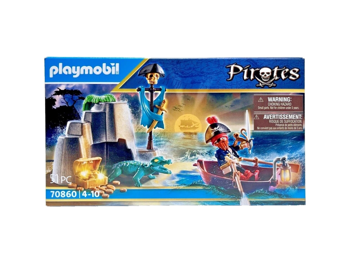 Pirata Esconder el Tesoro Pirata Playmobil