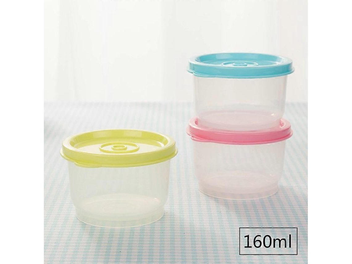 Caja De Almacenamiento De Snacks De Plástico Con 12 Piezas, Recipiente Hermético, Caja De Almacenamiento De Alimentos Reutilizable Con Tapas Webake
