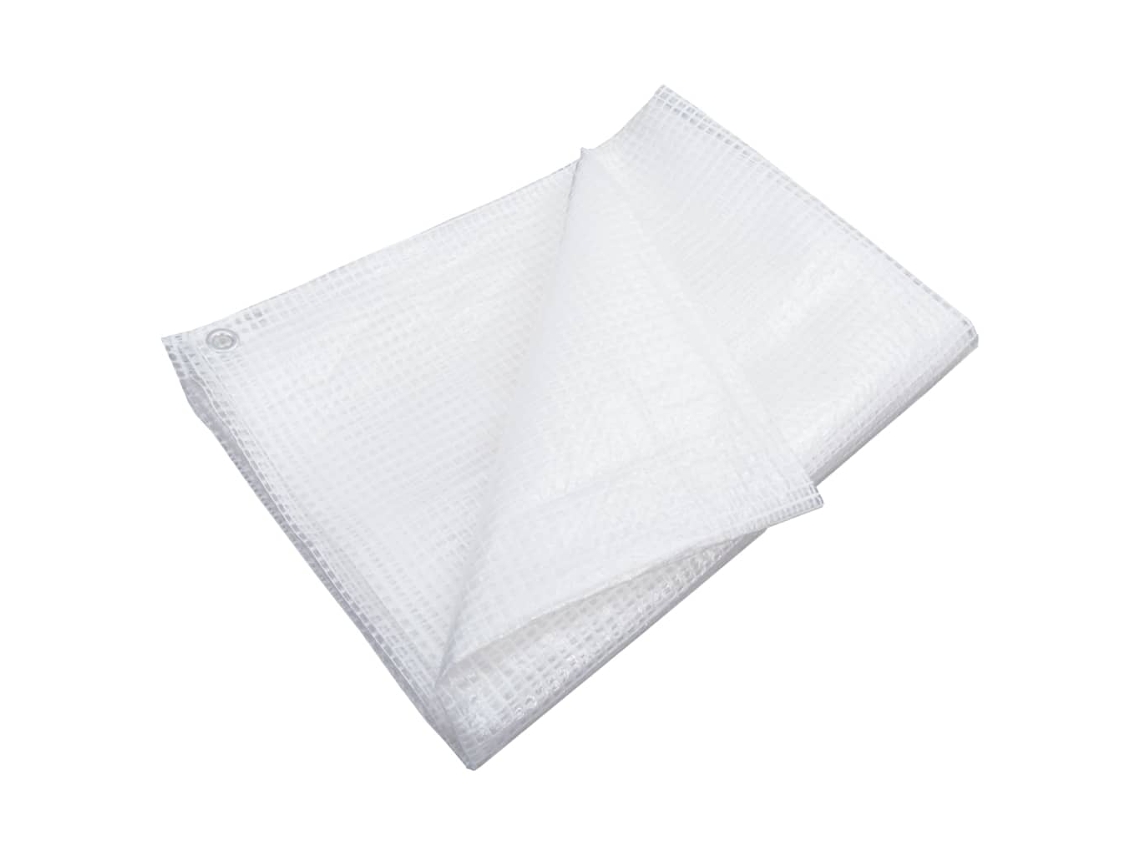 Maison Exclusive - Lona tejida estilo gasa 140 g/m² 8x8 m Blanco