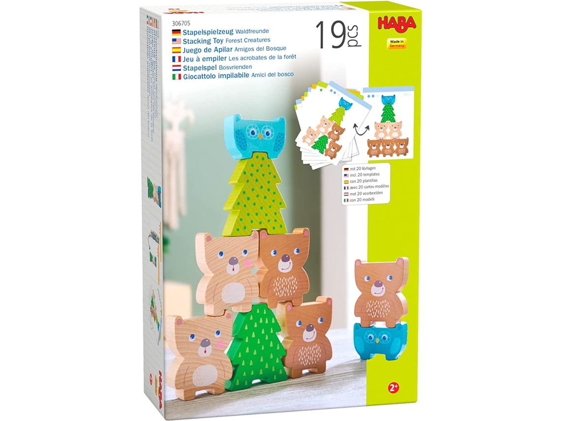 Jogo de Mesa HABA Stacking Toy Forest Creatures (4 Anos)