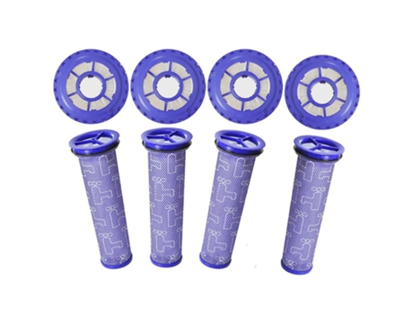 4 conjuntos de pós-filtro e pré-filtro para dyson dc41 dc65 dc66 animal vacuum