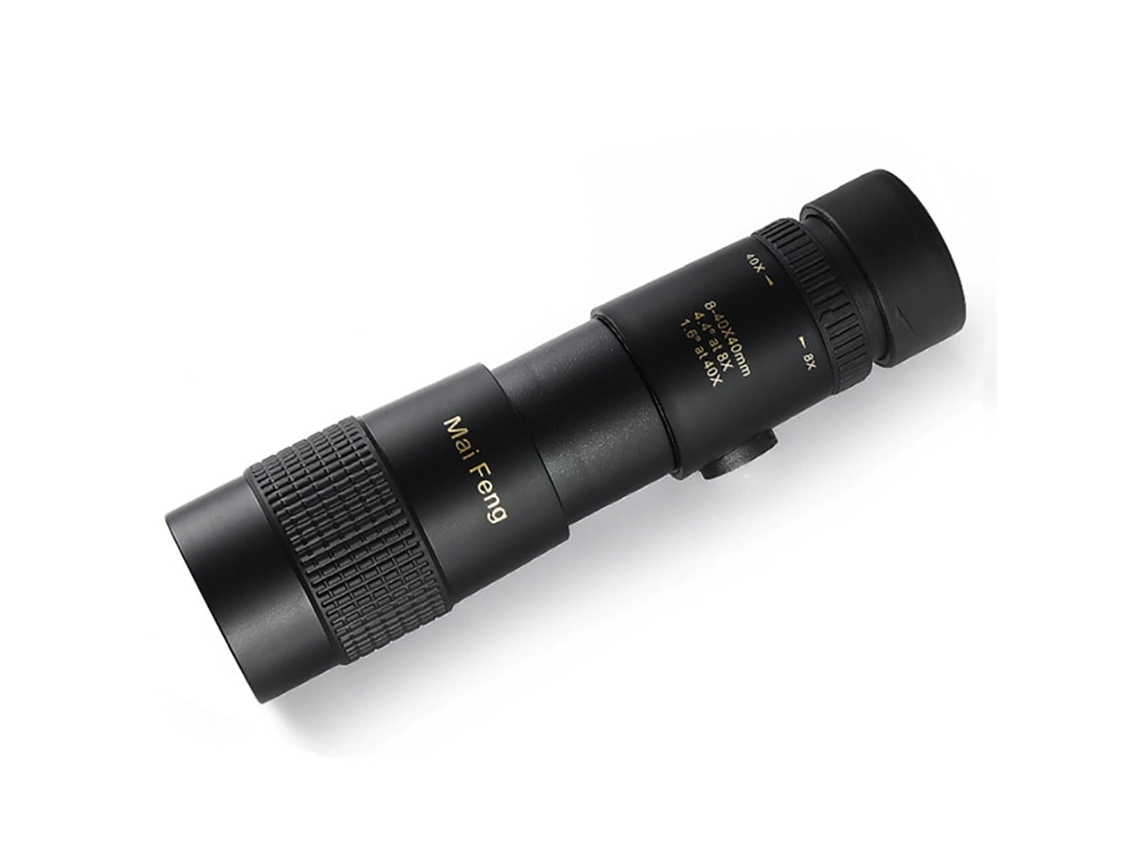 Telescopio Monocular Portátil De Gran Alcance Con Zoom Teleobjetivo 8-40x40 Para Acampar.