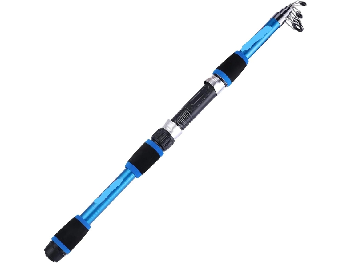 Caña De Pescar Giratoria Carbono Para Trucha Y Carpa, Equipo Telescópico Señuelos., Resistente, Ligero