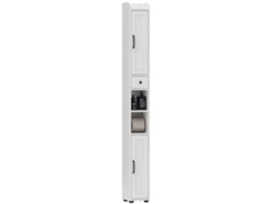 Columna de baño con compartimento abierto y estantes ajustables PMM CAPITALI (20x20x185 cm)
