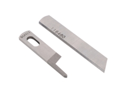 TRUYUETY Cuchilla Superior e Inferior de Acero Carbónico KR35 y Acero Rápido KR23, Repuesto para Serger 747/737