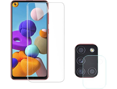 Kit Protector Hidrogel Samsung Galaxy A21S Phonecare Full Cover Frente, Cámara Transparente
