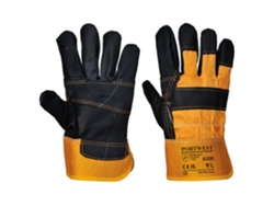 Guante De Piel Furniture - Protección Y Estilo En El Trabajo Amarillo / Xl