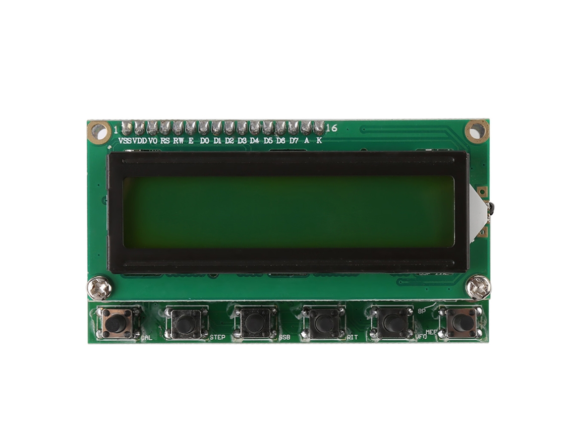 2026 DDS AD9850 Generador de señales de 0~55MHz con 6 bandas para prueba eléctrica de radio de onda corta digital
