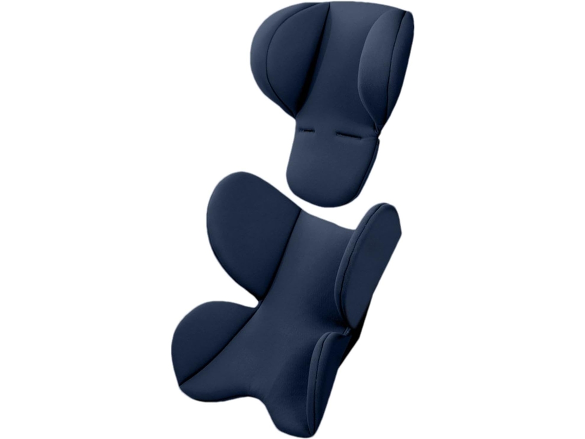 Cojín para cochecito de bebé Digitallab, transpirable y con protección para el cuello (azul)
