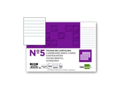 Fichas Em Cartolina, Emb. Com 100, 160X220 Mm, Pautado