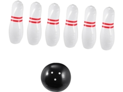 Juego De Bolos Inflable De Pvc Para Niños Y Niñas, Juego Para Interiores Y Exteriores, Educativo Para Padres.