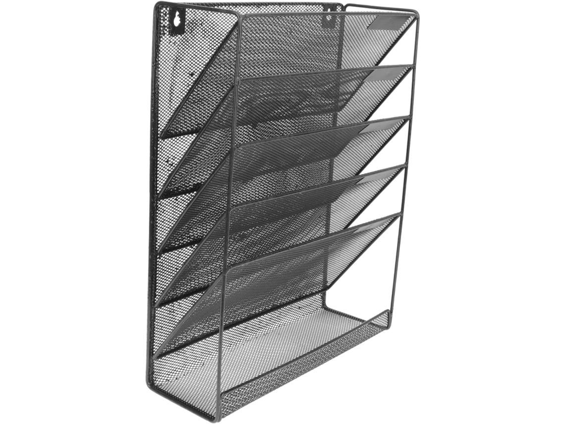 Organizador De Pared Moderno De 5 Niveles, Bandeja Apilable Para Correo Y Documentos, Estante De Almacenamiento.