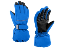 Guantes de invierno para niños y niñas, impermeables, con forro polar, para esquiar en la nieve y adolescentes.