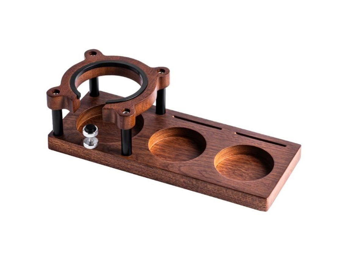 Estación de manipulación de café expreso 51-58 mm MIOLOE Soporte de manipulación de café de madera