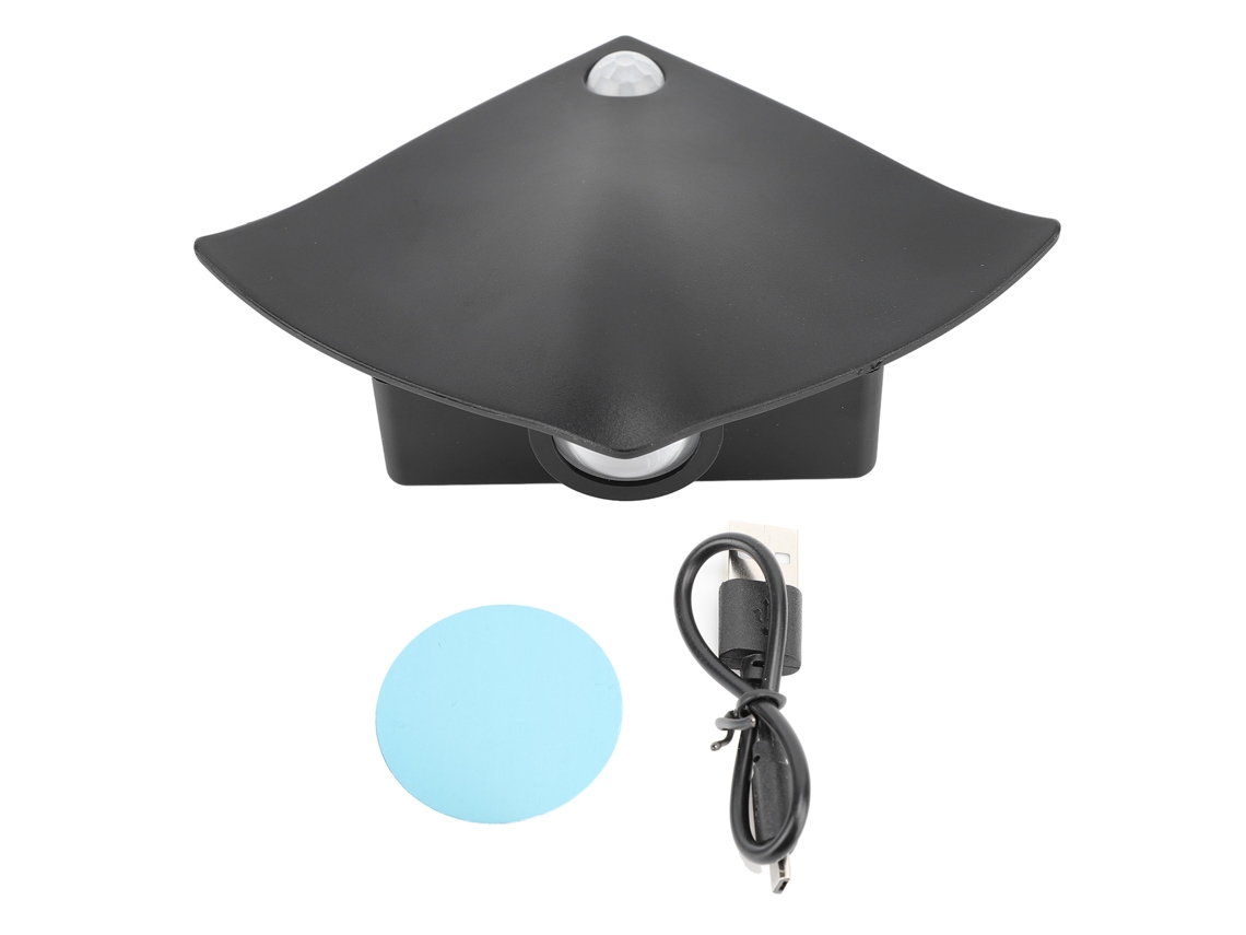 Lanterna De Parede Led Com Sensor De Movimento Recarregável Via Usb Luz Noturna Magnética Para Quarto Cozinha Corredor Luz Fria