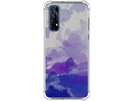 Carcasa Realme 7 TUMUNDOSMARTPHONE Acuarela 09 Multicolor