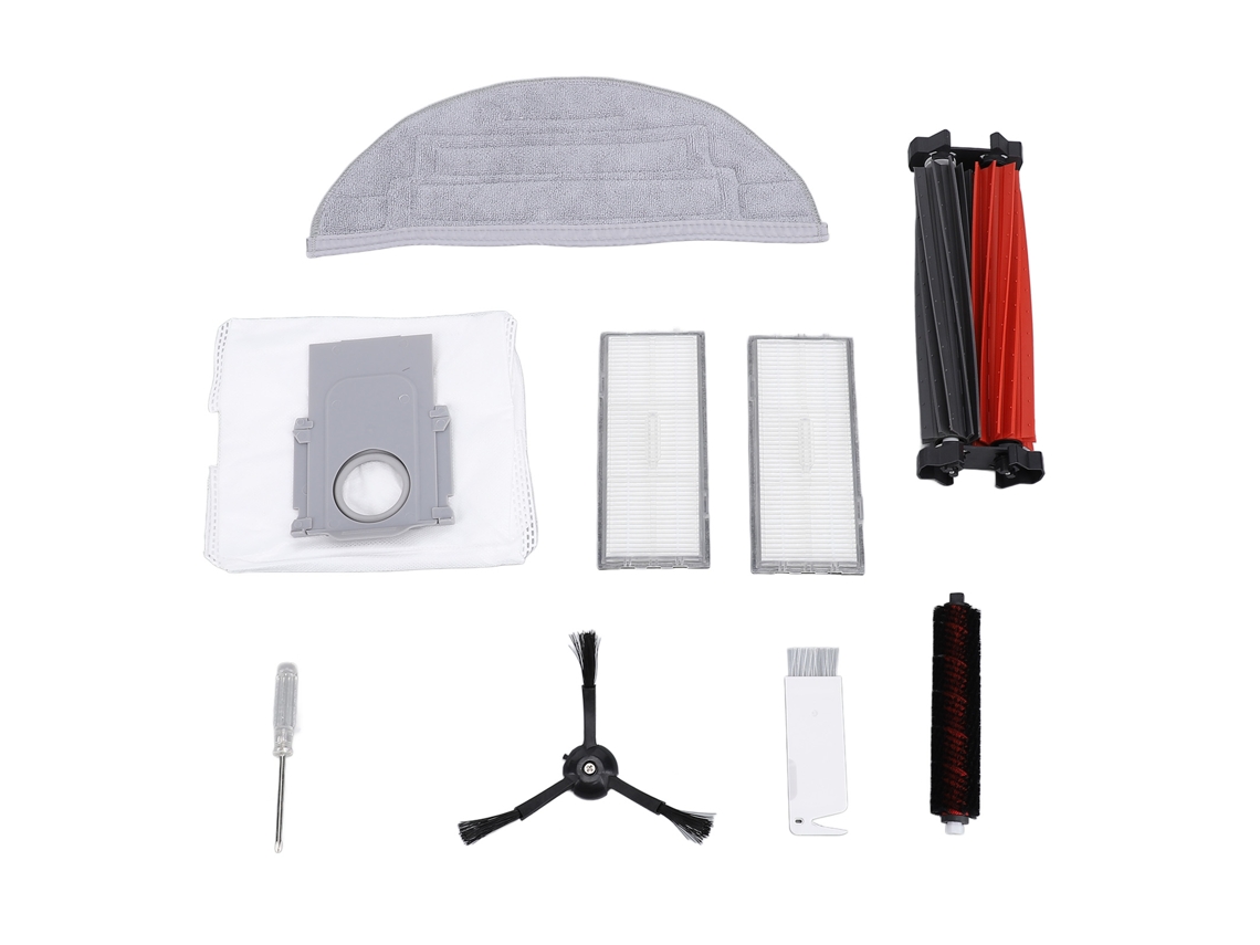 Kit De Filtros Para La Aspiradora Robot S8 Ultra: Bolsas Para El Polvo, Cepillos Laterales Y Accesorios De Repuesto.